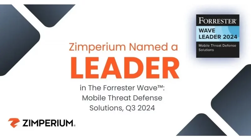 Zimperium Leader im Forrester-Wave-Report über Mobilsicherheit